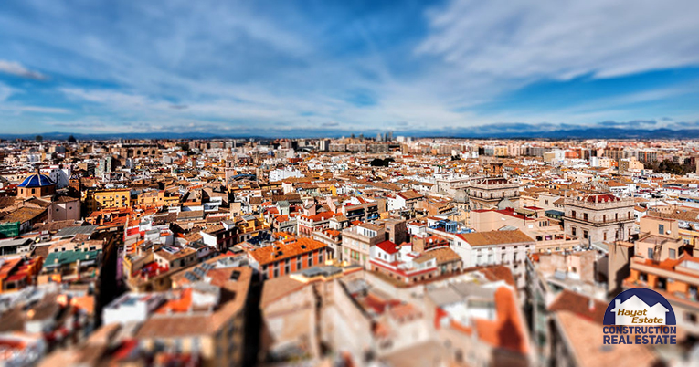 Панорама Валенсии и крыши города