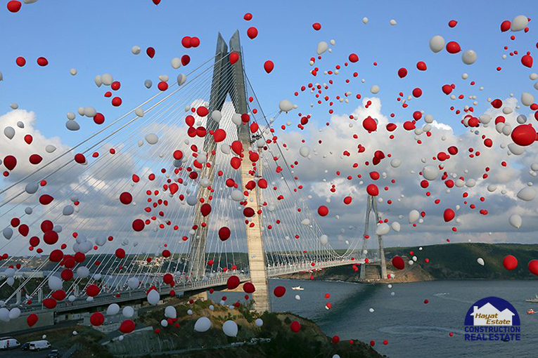 Открытие моста в Стамбуле